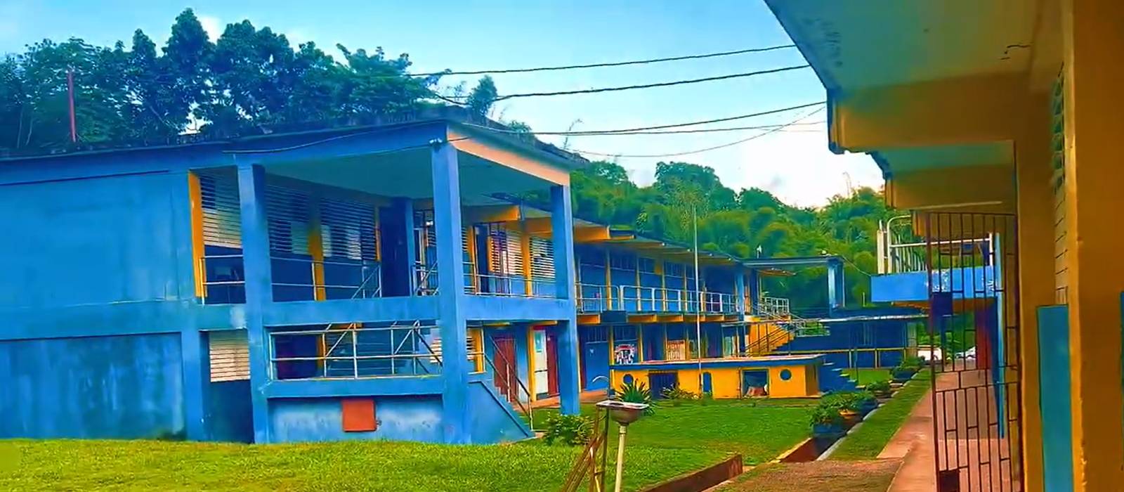 Students participating in classroom activities